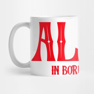 Alice in borderland title red Mug